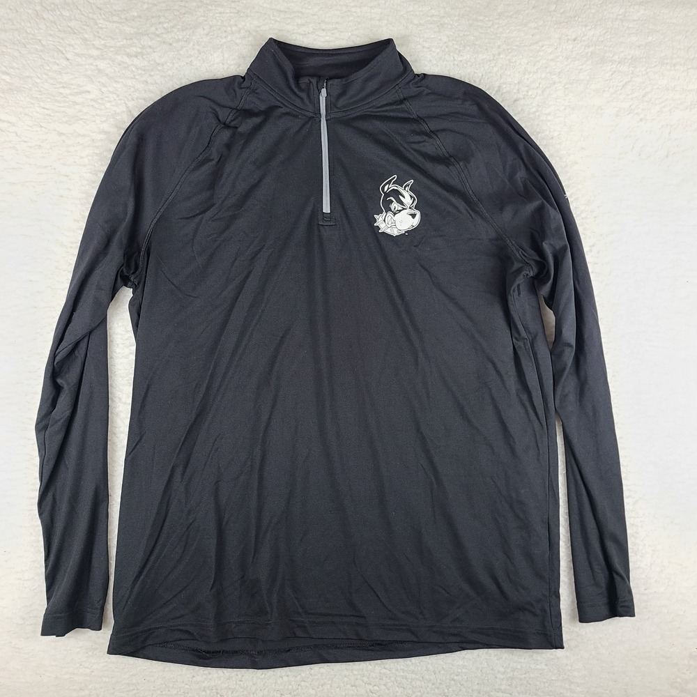 Under Armour Sweater Mens 2XL XXL Black Loose Heatgear Performance Tech Golf